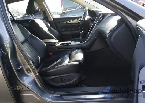 2018 Infiniti Q50 3.0T Luxe/3.0T Sport z USA, uszkodzony, nr VIN JN1EV7AR5JM441729